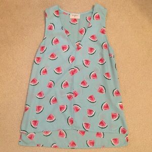 Everly Watermelon Top